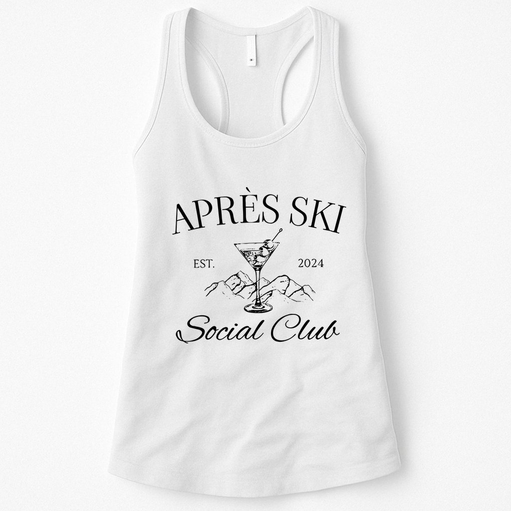 Apres Ski Bachelorette Womens Tank Top