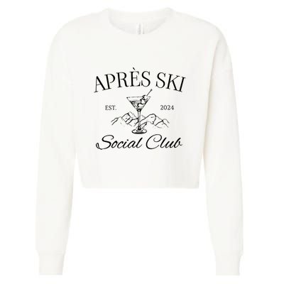 Apres Ski Bachelorette Cropped Pullover Crew