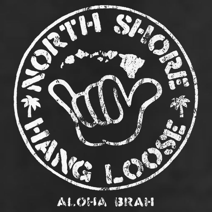 Aloha Shaka Brah Hawaii Islands 7 Panel Mesh Trucker Snapback Hat