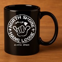 Aloha Shaka Brah Hawaii Islands 11oz C Handle Ceramic Mug