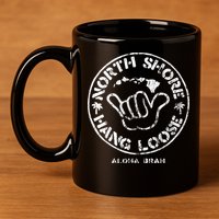 Aloha Shaka Brah Hawaii Islands 11oz C Handle Ceramic Mug