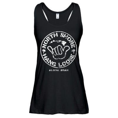 Aloha Shaka Brah Hawaii Islands Ladies Essential Flowy Tank