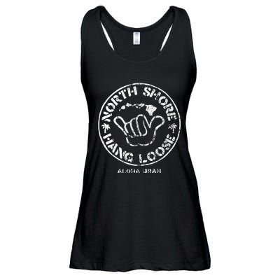 Aloha Shaka Brah Hawaii Islands Ladies Essential Flowy Tank