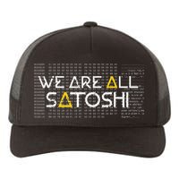 All Satoshi Bitcoin Btc Blockchain Cryptocurrency Yupoong Adult 5-Panel Trucker Hat