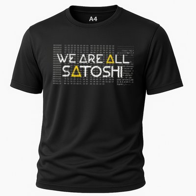 All Satoshi Bitcoin Btc Blockchain Cryptocurrency Performance Shirt