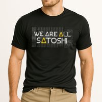 All Satoshi Bitcoin Btc Blockchain Cryptocurrency Performance Shirt
