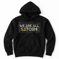 All Satoshi Bitcoin Btc Blockchain Cryptocurrency Hoodie