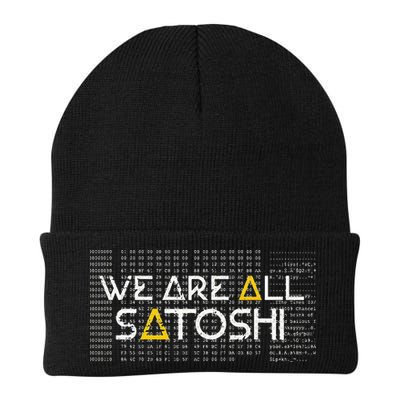 All Satoshi Bitcoin Btc Blockchain Cryptocurrency Beanie