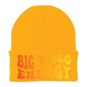 August September Birthday Big Energy Virgo Knit Cap Winter Beanie