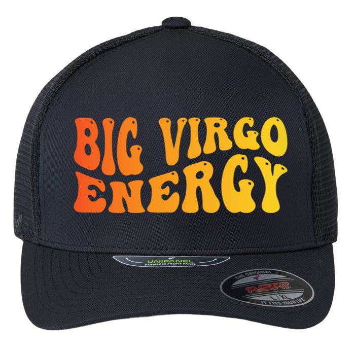 August September Birthday Big Energy Virgo Flexfit Unipanel Trucker Cap