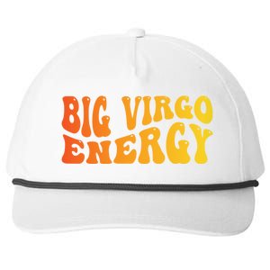 August September Birthday Big Energy Virgo Snapback Five-Panel Rope Hat