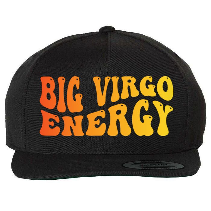 August September Birthday Big Energy Virgo Wool Snapback Cap