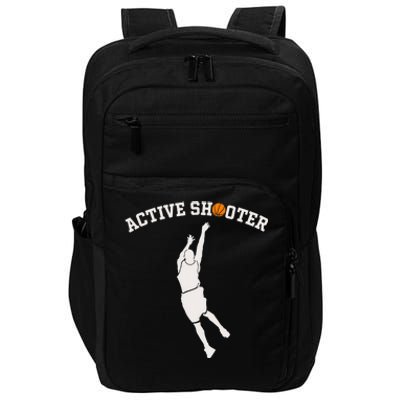 Active Shooter Basketball Lovers Impact Tech Backpack