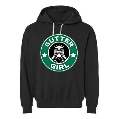 And S Bowling Funny Gutter Graphic Funny Gift Garment-Dyed Fleece Hoodie