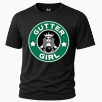 And S Bowling Funny Gutter Graphic Funny Gift Cooling Performance Crew T-Shirt
