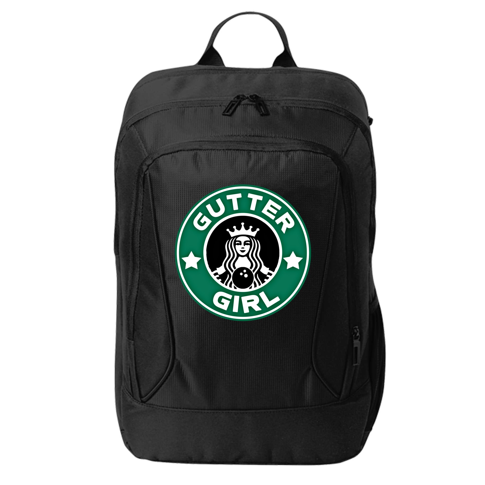 And S Bowling Funny Gutter Graphic Funny Gift City Backpack