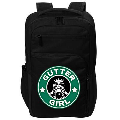 And S Bowling Funny Gutter Graphic Funny Gift Impact Tech Backpack
