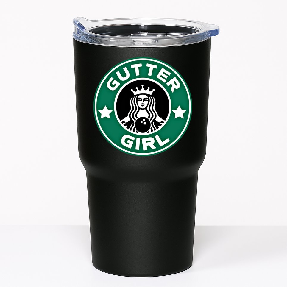 And S Bowling Funny Gutter Graphic Funny Gift Tumbler