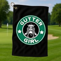 And S Bowling Funny Gutter Graphic Funny Gift Golf Towel