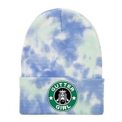 And S Bowling Funny Gutter Graphic Funny Gift Tie Dye 12in Knit Beanie