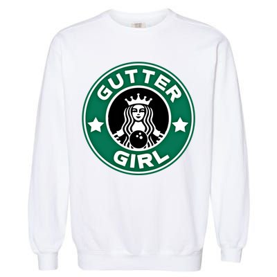 And S Bowling Funny Gutter Graphic Funny Gift Garment-Dyed Sweatshirt