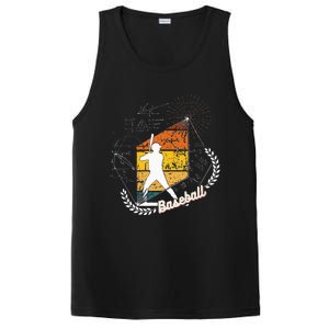 American Sport Baseball Just A Boy Who Loves Baseball Sport PosiCharge Competitor Tank