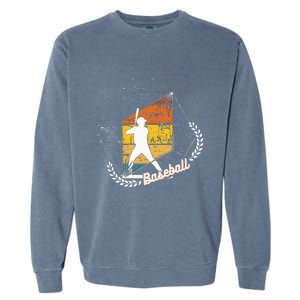 American Sport Baseball Just A Boy Who Loves Baseball Sport Garment-Dyed Sweatshirt