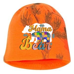 Autism Superpower Bear Mama Autism Awareness Day Gift Kati - Camo Knit Beanie