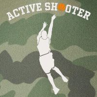 Active Shooter Basketball Lovers funny player Legacy Tie Dye Trucker Hat