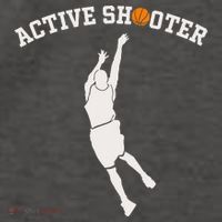 Active Shooter Basketball Lovers funny player Vector Backpack