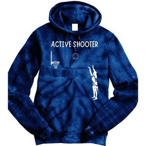 Active Shooter Basketball Lovers Tie Dye Hoodie