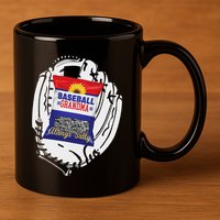 Always Salty Baseball Grandma With Sunflower Seeds 11oz C Handle Ceramic Mug