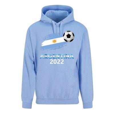 Argentina Soccer Ball Flag Jersey Argentinian Football Unisex Surf Hoodie