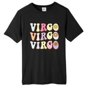 August September Birthday Groovy Astrology Zodiac Sign Virgo Tall Fusion ChromaSoft Performance T-Shirt