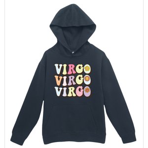 August September Birthday Groovy Astrology Zodiac Sign Virgo Urban Pullover Hoodie