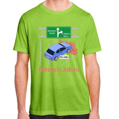 Aiken SC Brick Wall Meme Adult ChromaSoft Performance T-Shirt