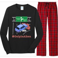 Aiken SC Brick Wall Meme Long Sleeve Pajama Set