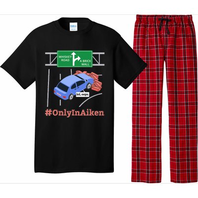 Aiken SC Brick Wall Meme Pajama Set