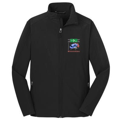 Aiken SC Brick Wall Meme Core Soft Shell Jacket