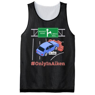 Aiken SC Brick Wall Meme Mesh Reversible Basketball Jersey Tank