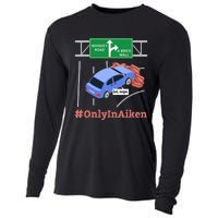 Aiken SC Brick Wall Meme Cooling Performance Long Sleeve Crew