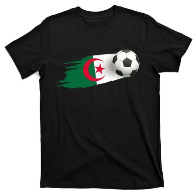 Algeria Soccer Ball Algeria Flag Jersey Algeria Football T-Shirt