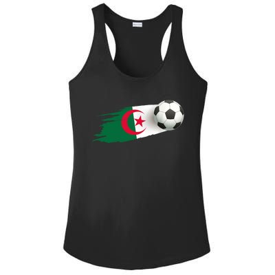 Algeria Soccer Ball Algeria Flag Jersey Algeria Football Ladies PosiCharge Competitor Racerback Tank