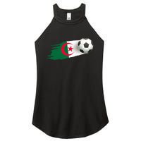 Algeria Soccer Ball Algeria Flag Jersey Algeria Football Women's Perfect Tri Rocker Tank