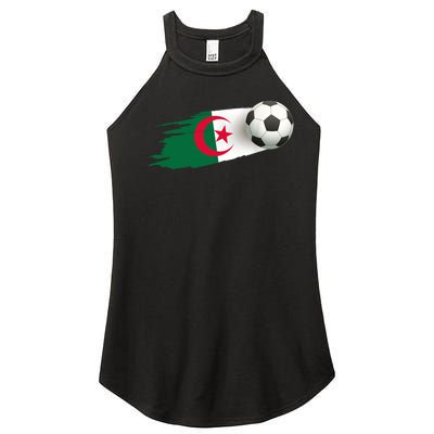 Algeria Soccer Ball Algeria Flag Jersey Algeria Football Women's Perfect Tri Rocker Tank