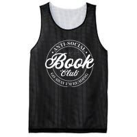 Anti Social Book Club Go Away IM Reading Funny Bookworm Mesh Reversible Basketball Jersey Tank