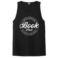 Anti Social Book Club Go Away IM Reading Funny Bookworm PosiCharge Competitor Tank