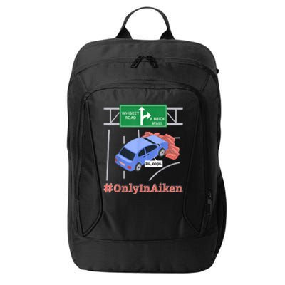 Aiken, SC, Brick Wall Meme City Backpack