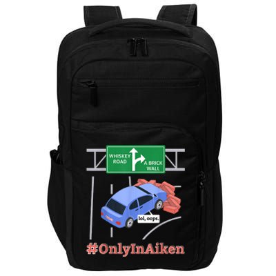 Aiken, SC, Brick Wall Meme Impact Tech Backpack