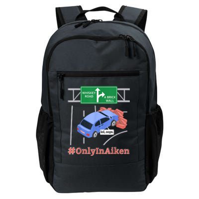 Aiken, SC, Brick Wall Meme Daily Commute Backpack